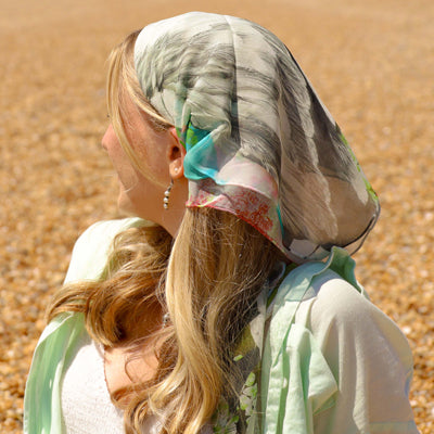 Silk Scarf (Pelican)