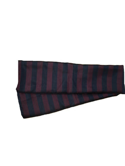 Silk Scarf Square- Navy and Maroon